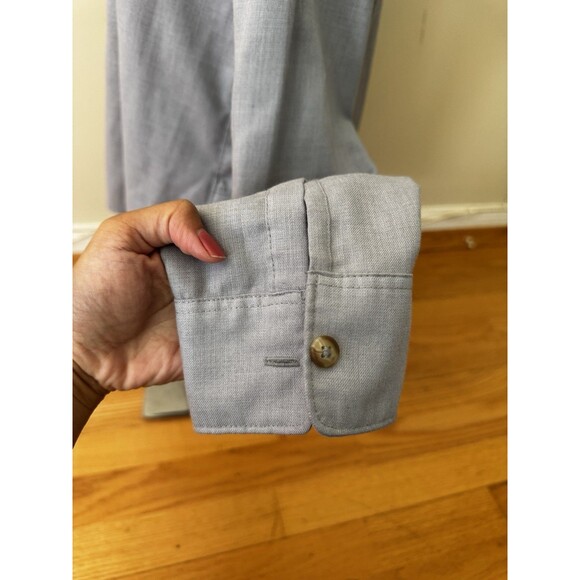 THE NORTH FACE Women’s Gray Performance Woven STEVIE Button-Down Shirt Size M - Picture 14 of 16